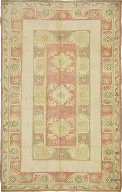 El Dokuma Vintage Halı - 160 cm x 247 cm