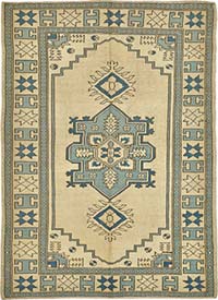 El Dokuma Vintage Halı - 172 cm x 235 cm
