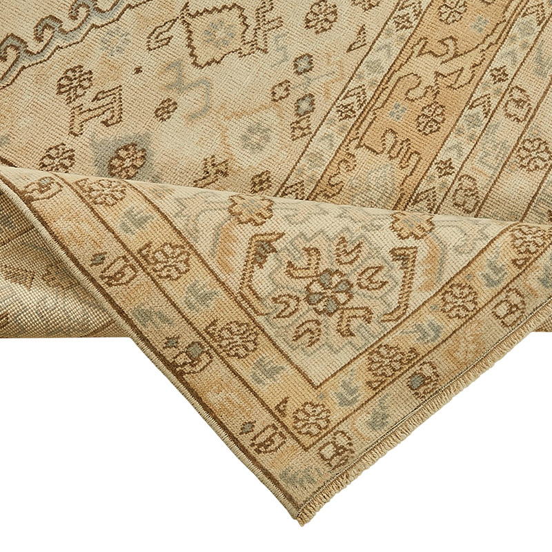 Alfombra Vintage Turca Anudada a Mano - 165 cm x 240 cm - K0090913