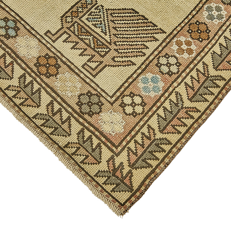 El Dokuma Vintage Halı - 154 cm x 247 cm - K0090914
