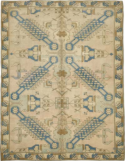 El Dokuma Vintage Halı - 235 cm x 300 cm