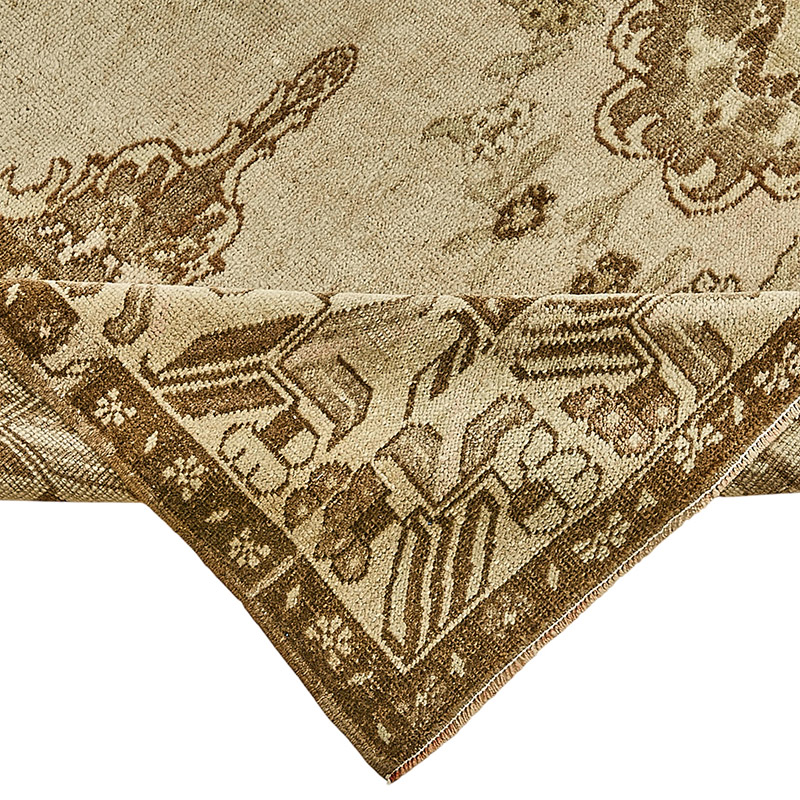 Alfombra Vintage Turca Anudada a Mano - 161 cm x 295 cm - K0090920