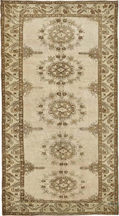 El Dokuma Vintage Halı - 161 cm x 295 cm