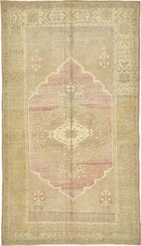 El Dokuma Vintage Halı - 156 cm x 270 cm