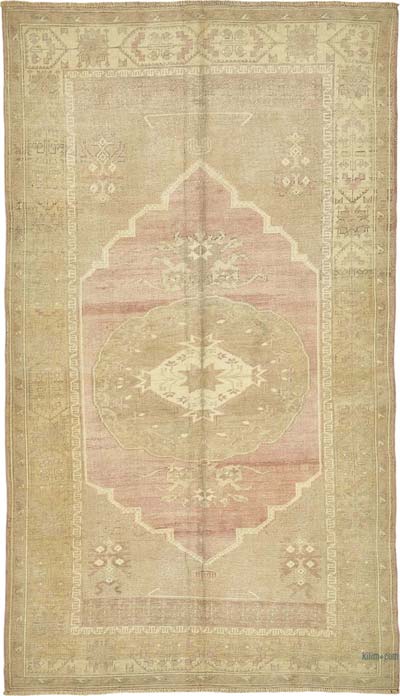 El Dokuma Vintage Halı - 156 cm x 270 cm