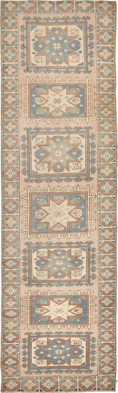 Vintage Anadolu Yolluk - 89 cm x 292 cm
