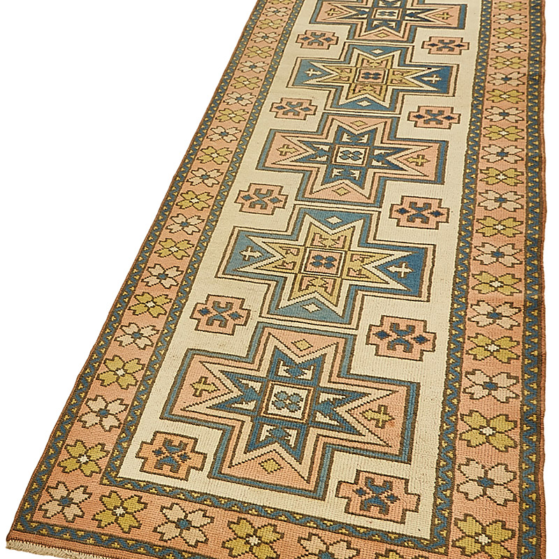 Vintage Anadolu Yolluk - 88 cm x 334 cm - K0090933