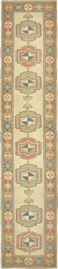 Vintage Anadolu Yolluk - 78 cm x 367 cm