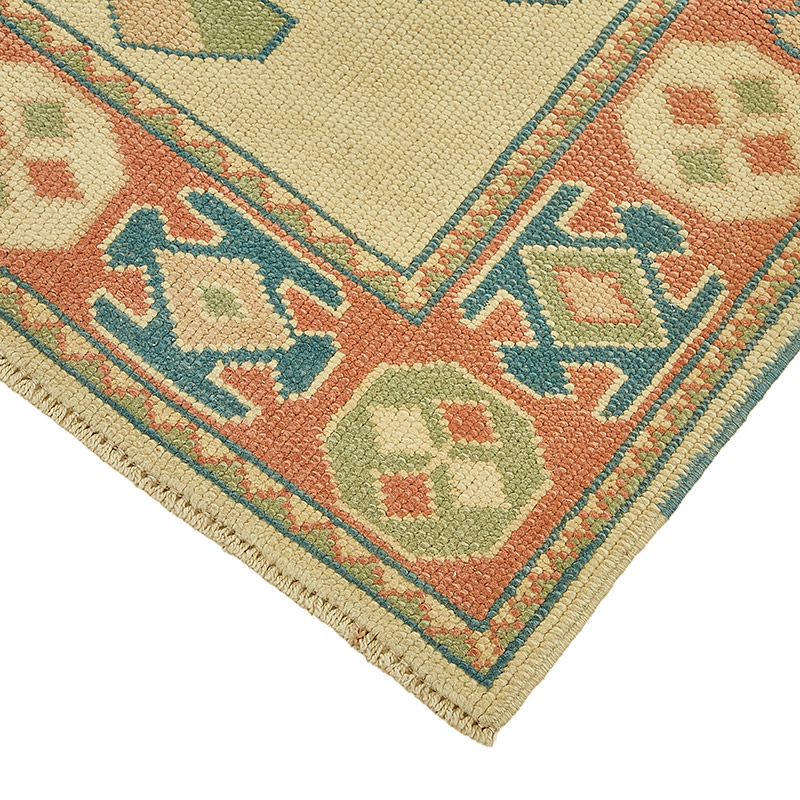Pasillo Vintage Turco Anudado a Mano - 78 cm x 367 cm - K0090936