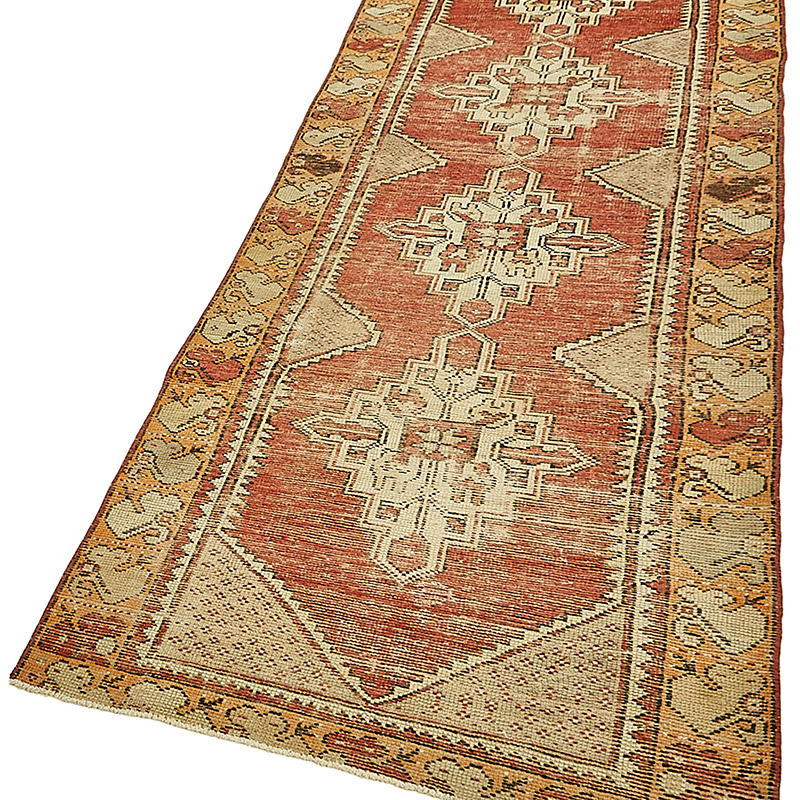 Vintage Anadolu Yolluk - 95 cm x 291 cm - K0090937