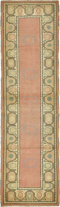 Vintage Turkish Hand-Knotted Runner - 2' 7" x 8' 10" (31" x 106")