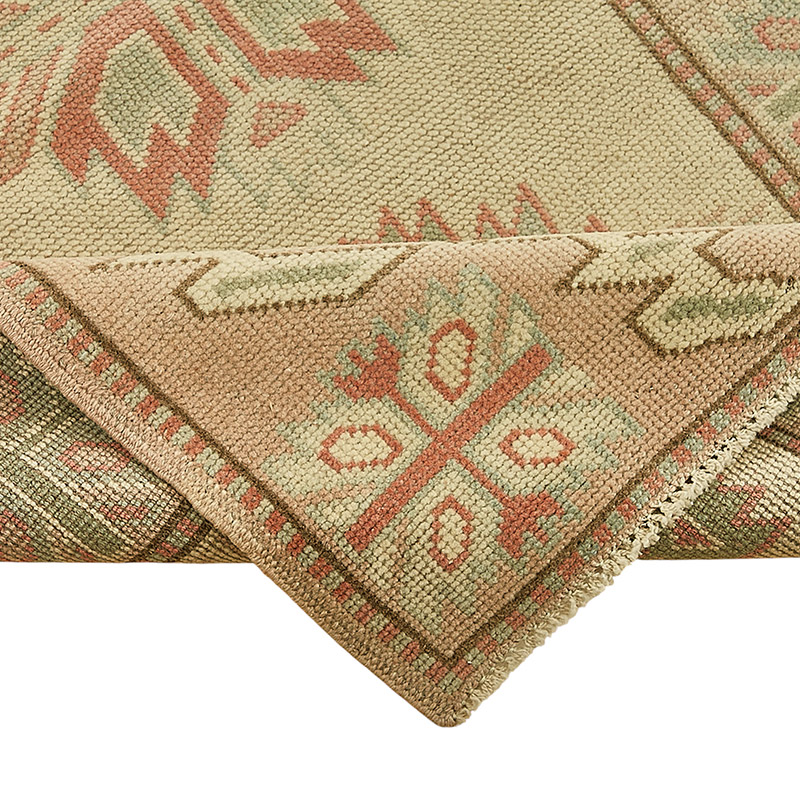 Pasillo Vintage Turco Anudado a Mano - 86 cm x 294 cm - K0090940