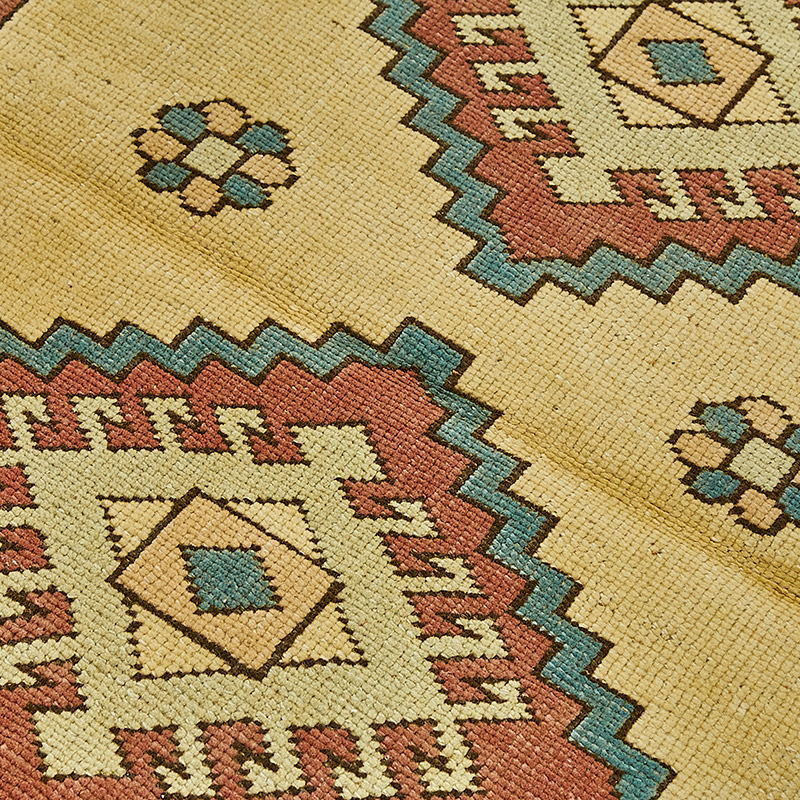 Vintage Turkish Hand-Knotted Rug - 2' 9" x 3' 9" (33" x 45") - K0090951