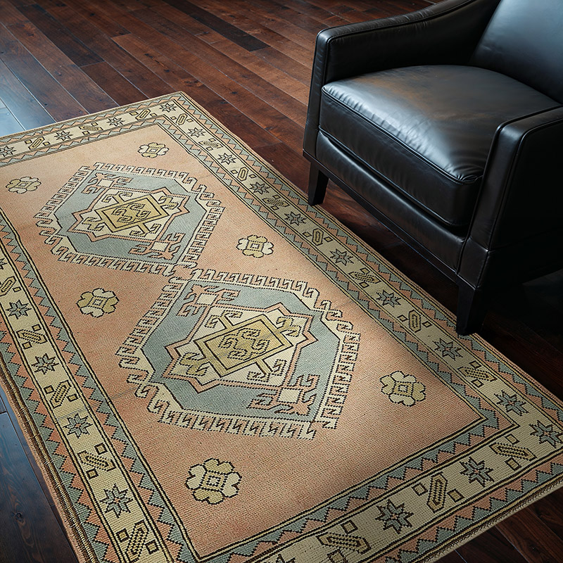 El Dokuma Vintage Hali - 121 cm x 191 cm - K0090956