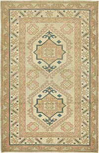 El Dokuma Vintage Halı - 134 cm x 205 cm