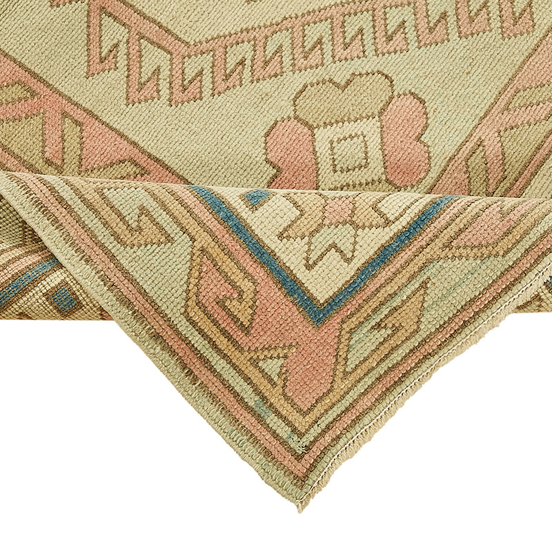 El Dokuma Vintage Halı - 134 cm x 205 cm - K0090957