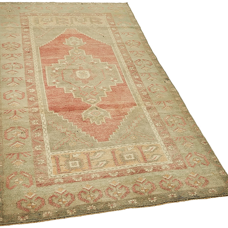 El Dokuma Vintage Hali - 106 cm x 193 cm - K0090958