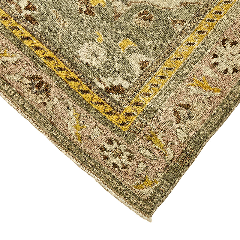 Vintage Turkish Hand-Knotted Rug - 4' 5" x 6' 2" (53" x 74") - K0090959