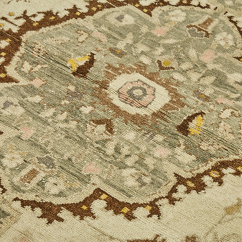 Vintage Turkish Hand-Knotted Rug - 4' 5" x 6' 2" (53" x 74") - K0090959