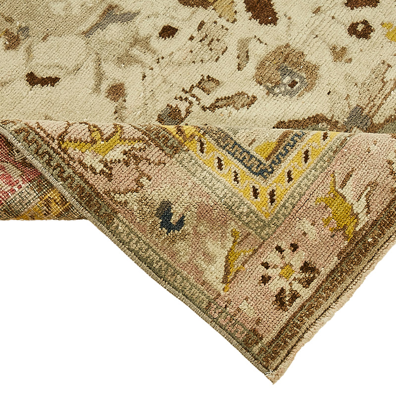 Vintage Turkish Hand-Knotted Rug - 4' 5" x 6' 2" (53" x 74") - K0090959