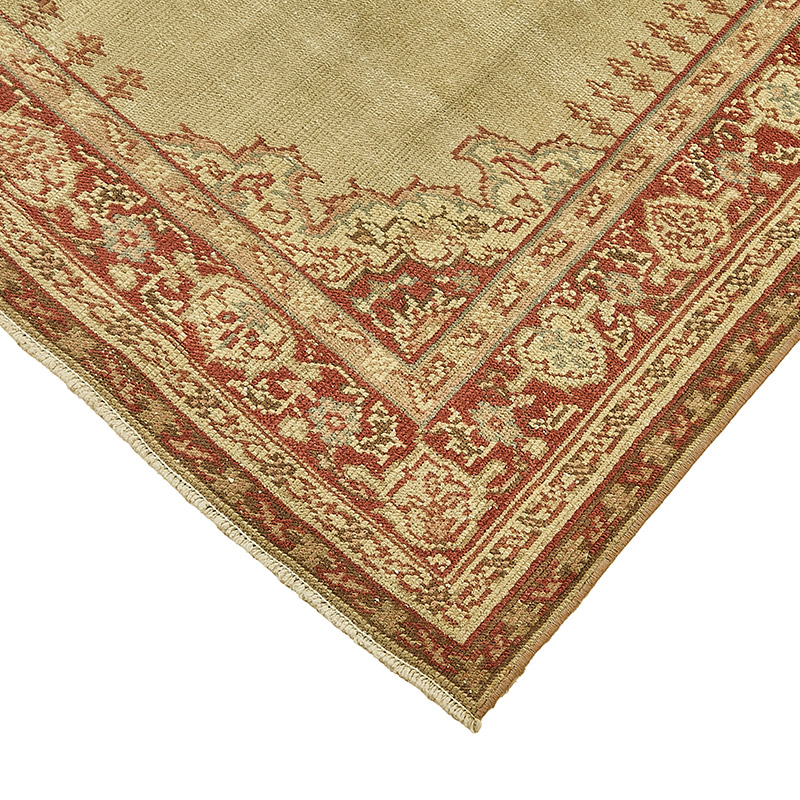 Alfombra Vintage Turca Anudada a Mano - 130 cm x 200 cm - K0090961