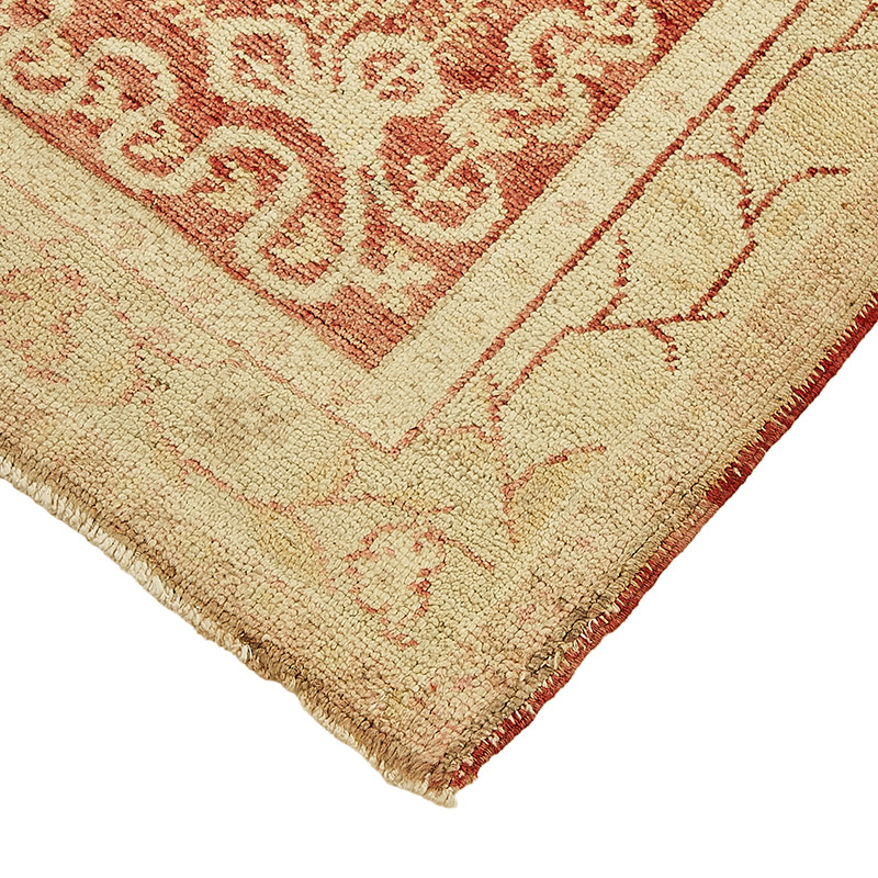 Alfombra Vintage Turca Anudada a Mano - 106 cm x 190 cm - K0090964