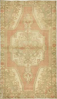 El Dokuma Vintage Halı - 130 cm x 228 cm