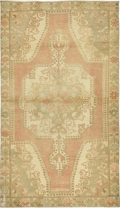 El Dokuma Vintage Halı - 130 cm x 228 cm