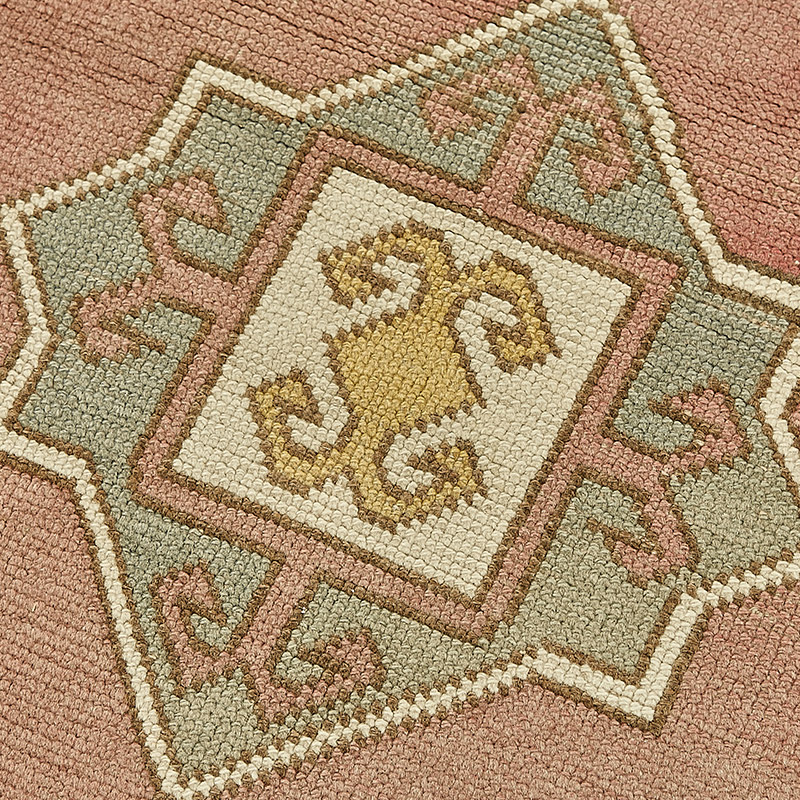Alfombra Vintage Turca Anudada a Mano - 96 cm x 137 cm - K0090969