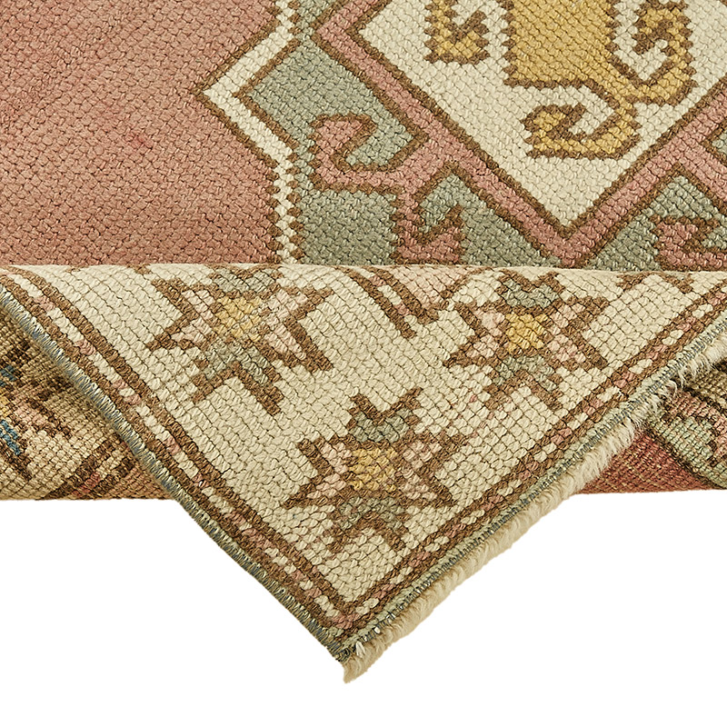 Alfombra Vintage Turca Anudada a Mano - 96 cm x 137 cm - K0090969