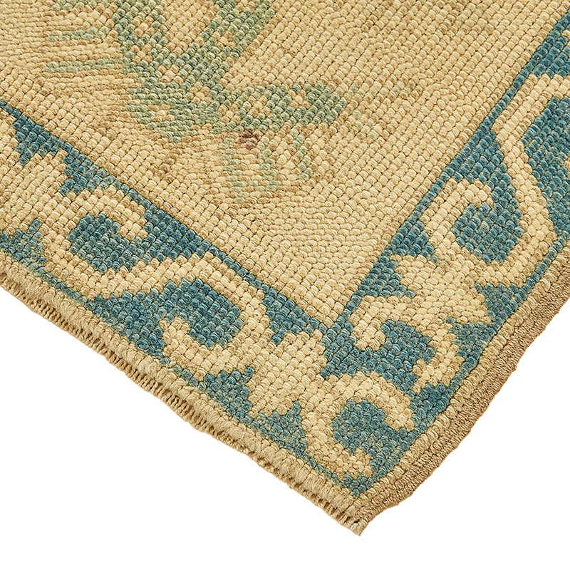 El Dokuma Vintage Halı - 91 cm x 115 cm - K0090970