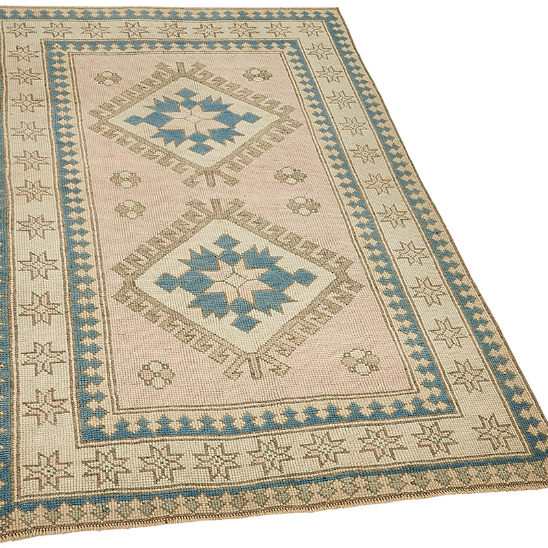El Dokuma Vintage Hali - 105 cm x 164 cm - K0090971