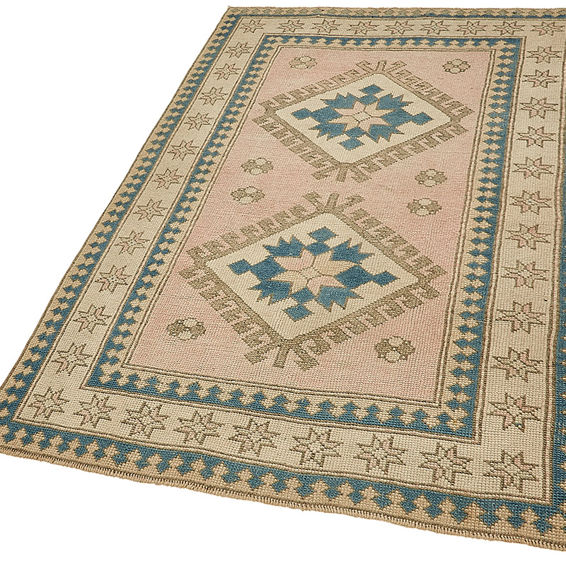 El Dokuma Vintage Hali - 105 cm x 164 cm - K0090971