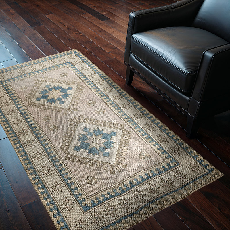 El Dokuma Vintage Hali - 105 cm x 164 cm - K0090971