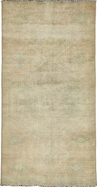 Alfombra Vintage Turca Anudada a Mano - 81 cm x 161 cm