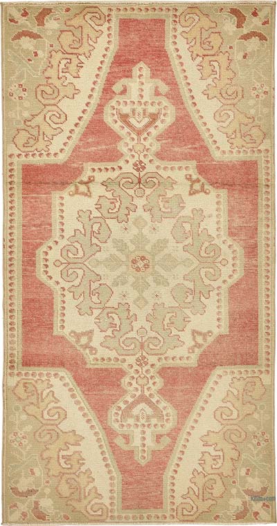 El Dokuma Vintage Hali - 110 cm x 208 cm
