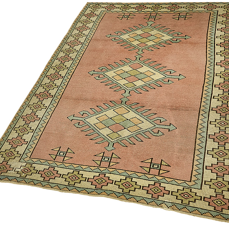 El Dokuma Vintage Hali - 124 cm x 190 cm - K0090981