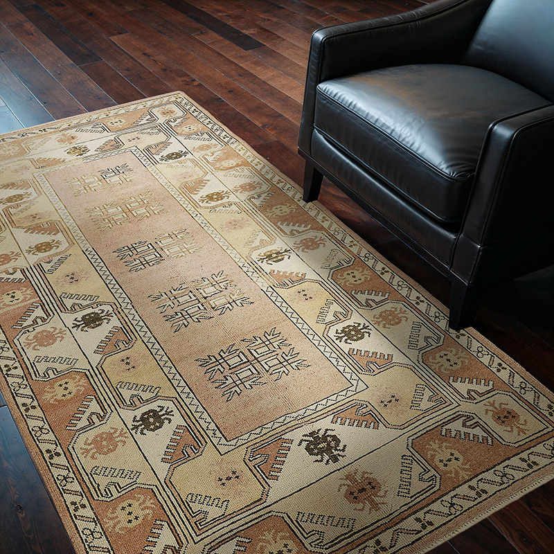El Dokuma Vintage Hali - 126 cm x 194 cm - K0090982