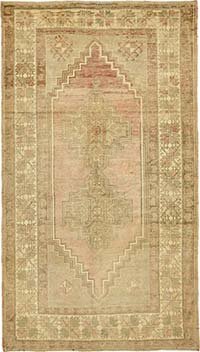 El Dokuma Vintage Hali - 115 cm x 202 cm