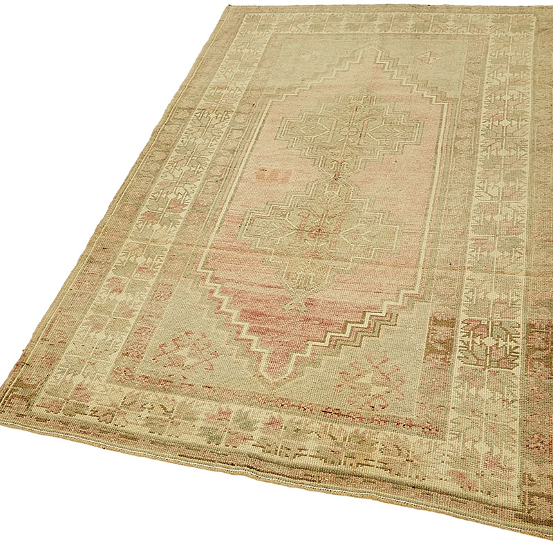 Vintage Turkish Hand-Knotted Rug - 3' 9" x 6' 8" (45" x 80") - K0090983