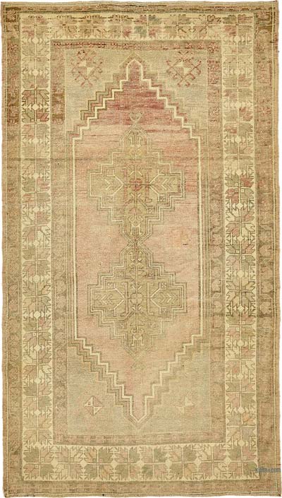 El Dokuma Vintage Hali - 115 cm x 202 cm