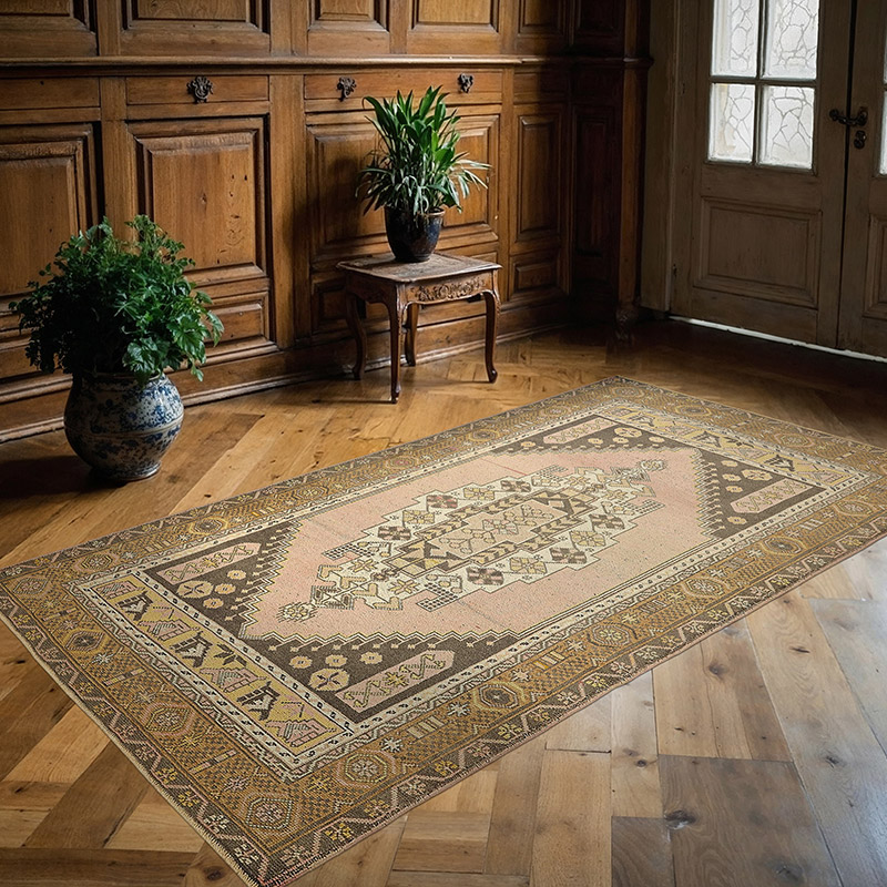 El Dokuma Vintage Hali - 125 cm x 220 cm - K0090984