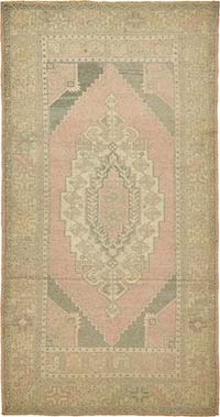 El Dokuma Vintage Halı - 120 cm x 225 cm