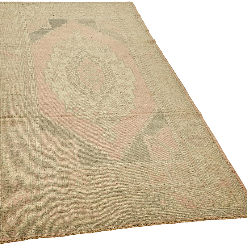 El Dokuma Vintage Halı - 120 cm x 225 cm - K0090985