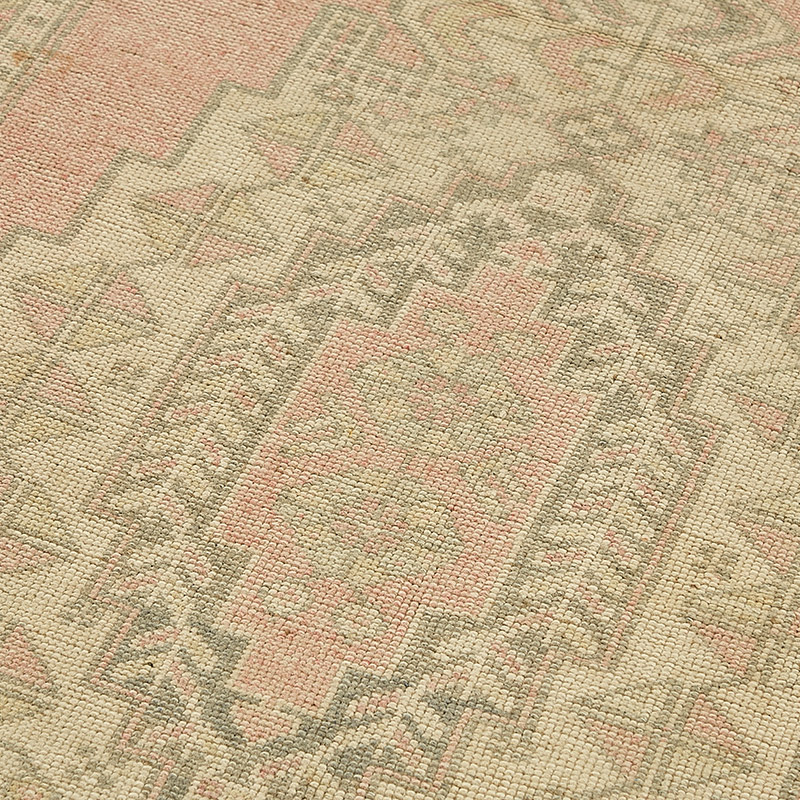 El Dokuma Vintage Halı - 120 cm x 225 cm - K0090985