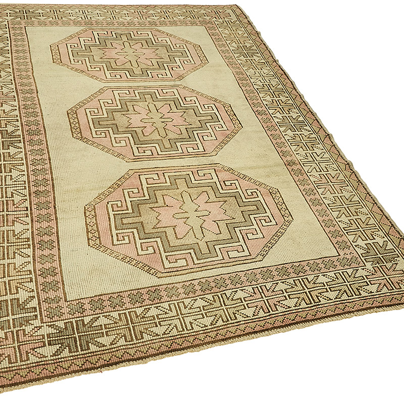 El Dokuma Vintage Halı - 150 cm x 215 cm - K0090986
