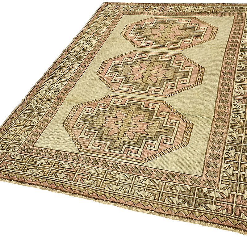 El Dokuma Vintage Halı - 150 cm x 215 cm - K0090986