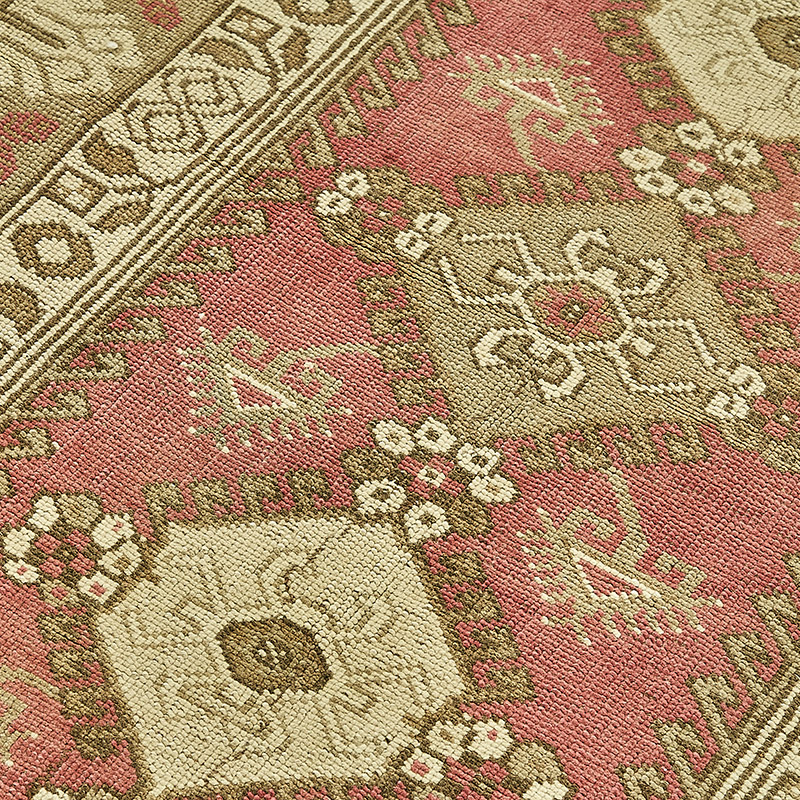Vintage Turkish Hand-Knotted Rug - 4'  x 6' 3" (48" x 75") - K0090990