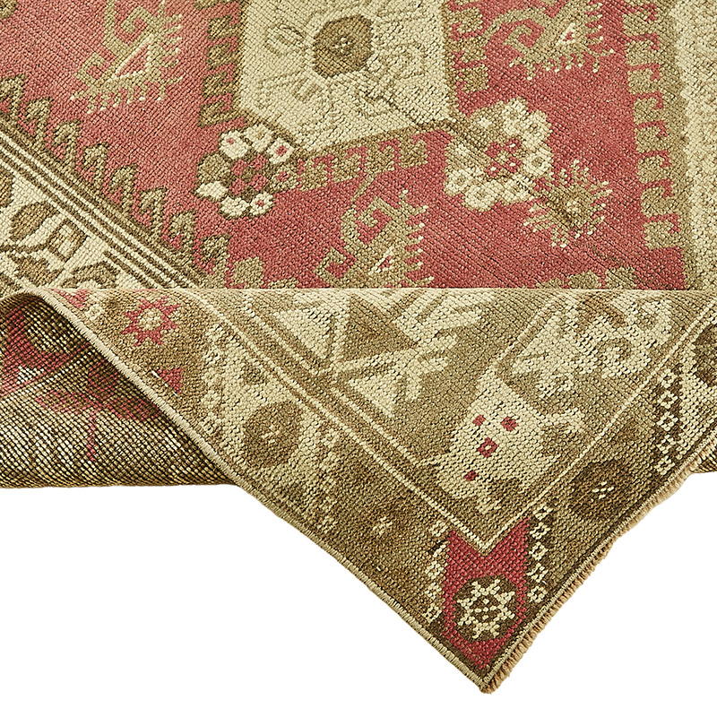 Vintage Turkish Hand-Knotted Rug - 4'  x 6' 3" (48" x 75") - K0090990