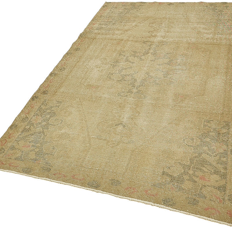 Vintage Turkish Hand-Knotted Rug - 4' 6" x 7' 5" (54" x 89") - K0090991